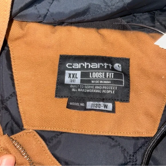 Carhartt Women's Loose Fit Washed Duck Active Jacket XXL